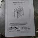 ROOMTEC 30inch Bathroom Vanity with Single Top Sink Freestanding Storage Cabinet with 2 Drawers and a Tip-Out Drawer (Green)