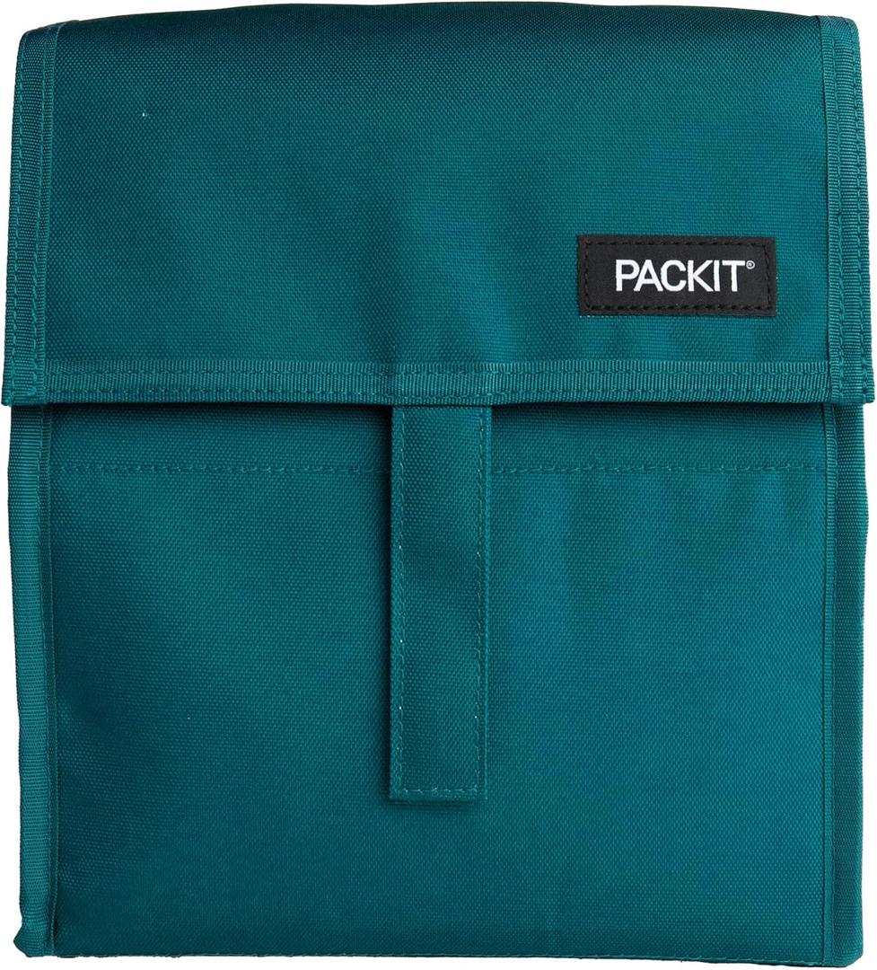 Packit Freezable Lunch Bag, Deep Teal (Medium)