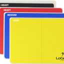 Logest Rebreakable Boards Martial Arts - Taekwondo Karate MMA Boards - Reusable Plastic Training Breaking Boards for Kids & Adults Taekwondo Boards for Breaking (4 Levels Set - Yellow Blue Red Black)