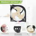 AMI PARTS DA97-15765A, DA97-15765C, DA97-12842A Refrigerator Condenser Fan Motor Assembly Fit for Sam-Sung Replaces DA97-12842B,3974295,AP5965200,PS11718224,EAP11718224
