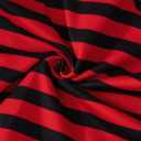 Baby Girl Fall Clothes: Soft Long Sleeve Bow Tie Print Outfits Casual Birthday Party Clothing for 6Months-3T (Red)