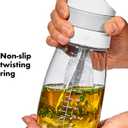 OXO Good Grips Twist & Pour Salad Dressing Mixer, Gray
