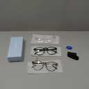IBOANN Iconic Blue Light Glasses for Woman - Computer Glasses 99% Blue Light Blocking - Anti Eyestrain & UV Glare Protection