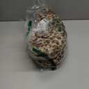 luvamia Women's Leopard Print Faux Fur Jackets Fluffy Furry Winter Coats (M)