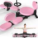 Leg Stretcher, 220LBS Split Machine for Fexibility & Splits Training, 0-200 Adjustable Stretching Equipment for Home Gym, Heavy Duty Steel Frame Leg Stretching Training Machine