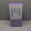 C CUSHION LAB Patented Pressure Relief Seat Cushion for Long Sitting Hours on Office/Home Chair, Car, Wheelchair - Extra-Dense Memory Foam for Hip, Tailbone, Coccyx, Sciatica - Light Grey 