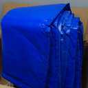 Kotap 10 x 15 Ft. All-Purpose Multi-Use Protection/Coverage 5-mil Poly Tarp, Waterproof, Blue, (TRA-1015)