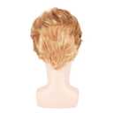 Funny Celebrity Wig - Presidential Candidate Donald Trump Wig Set, Including Flag Pin, Perfect for Halloween