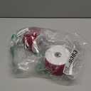 Lyrow 2 Rolls Valentines Day Ribbon 2.5 Inches Velvet Satin Vintage Wide Wired Edge Wrapping Ribbon for Wreath Making and DIY Crafts Wedding Decorating Xmas Gift Wrapping(20 Yards, Red)