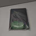St. Patrick's Day Shower Curtain 72" x 72" Lucky Shamrock Home Bathroom Decorations Green Clover Leaves Bathtub Curtain Set with 12 Hooks