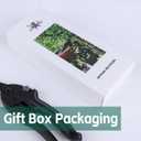 Bypass Secateurs Hand Gardening Pruners Lightweight Garden Pruning Scissors with SK-5 High Carbon Steel Blades and Safety Lock Rust Resistant Gift-Packaged