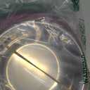 Stainless Steel Dog Bowls, Food and Water Non Slip Anti Skid Stackable Pet Puppy Dishes for Small, Medium and Large Dogs (2 Pack) (Cup/7 oz, Pink)