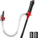 SEDY Electric Hand Pump, Portable Battery Powered Transfer Pump, Multi-Use Siphon Liquid Extractor for Gasoline, Diesel, Fuel, and Water Transfer
