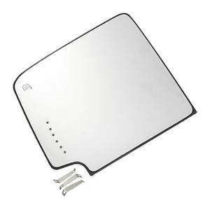 Driver Side Towing Mirror Glass for Chevy Silverado GMC Sierra 1500 2014-2018 Upper Left Side Tow Mirror Glass Replacement for Silverado Sierra 2500 3500 HD 2015-2018, L