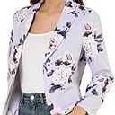 Allegra K Women's Dressy Casual Blazer Open Front Office Work Business Lightweight Crop Suit Blazers M