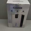 PSOS Dehumidifier, Dehumidifiers for Home, 98 OZ Water Tank, (1000 sq.ft) Quiet Dehumidifier for Basement Bathroom Bedroom with Humidity Display, Auto Shut Off, Relaxing 7 Color Ambient Light(Gray) (grey)