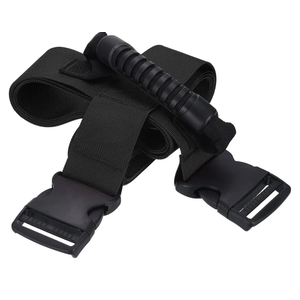 Jipimon Carrying Strap with Handle, Cross Style Adjustable Nylon Belt for Moving Lifting Boxes Grocery Luggage, Black