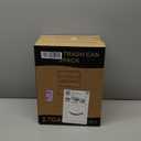 2 Pack 2.7 Gal Bathroom Trash Can with Lid, Automatic Trash Can Small Smart Garbage Can Touchless, Slim Motion Sensor Waterproof Plastic Trash Bins for Bedroom Office Kitchen Toilet Black