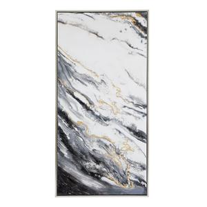 Canvas Wall Art Decor Large Black and White Wall Art Wall Pictures for Living Room Abstract Canvas Art Wall Decor Oversized Abstract Wall Art Prints Artwork for Walls Bedroom Home Wall Art Decor 20" X 39", Pack Of 2