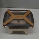 Cordless Electric Lunch Box for Adults, Heated Lunch Box 20000 mAh Battery Powered with Automatic Heating, 1.2L Portable Food Warmer, BPA Free (Off-White)