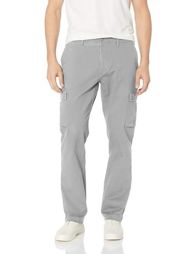Amazon Essentials Men's Slim-Fit Stretch Cargo Pant, Light Grey, 29W x 29L