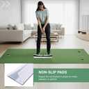 Putting Plane Rail - Portable Golf Putting Stroke Trainer and Training Aid, 24" x 3" x 4.5"