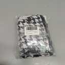 Langsprit Washable Female Dog Diapers (3 Pack) - No Leak Reusable Diapers for Doggy Female in Period - Highly Absorbent Dog Heat Panties with Adjustable Snaps M (Black and White)