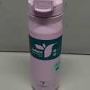 REDUCE Aura Vacuum Insulated 26 oz Water Bottle - Leak-Proof & Chug Spout for Quick Hydration - Keeps Drinks Cold for 30 Hours - Removable Handle for Travel or Gym - Soft Sit Base - Lilac Bud