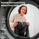 Giggling Getup Wearable Blanket Hoodie for Women Men Gifts for Women Mom Wife Sherpa Fleece Long Hooded Blanket Sweatshirt Cozy Sherpa Wearable Throw with Pocket & Sleeves for Adult Standard Black (Black)