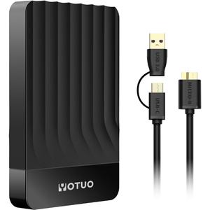 Portable External Hard Drive 500GB Storage Expansion Mobile HDD USB 3.0 for PC, Mac, Desktop, Laptop, PS4, PS5, Playstation, Xbox One X/S, Xbox 360, Xbox Series X/S, Office & Game (Black, 500GB) (Black)