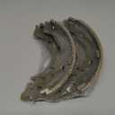 A-Premium Rear Ceramic Brake Shoe Set Compatible with Ford Focus 2000-2011 with Rear Brake Drum 4-PC Set