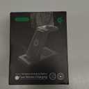 Wireless Charging Station for Samsung Wireless Charger Galaxy Watch 8/7/6/5/4/3 Active 2/1 Stand Galaxy S25 Ultra/S25/S24/S23/S22/S21/Note20/10 Z Fold Flip 7 Galaxy Buds3/2 Pro/Live Multiple Devices (Black)