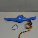 Ninja-Twister Swing Spins Set: Slackline Attachments - 360 Handle Twist-Spin Flips Toy Activate Ninja Powers Warrior Accessories Kids Hang Toys for Playground Backyard Blue