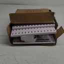 Pegboard Combination Kit for Wall Organizer, Wall Mounted Peg Board Kits for Kitchen, Bedroom, Office, &Bathroom, 4 Pieces White Pegboards and 14 Accessories, 22" x 22"