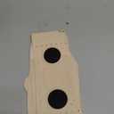 Reusable V Line Silicone Face Strap, Soft Silicone Chin Strap for Women 23-27 Inches (Nude)