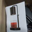 Candle Warmer Lamp Adjustable Height Dimmable with Timer Large Jar Candles Compatible - No Flame Scented Wax Warmer with 2 Bulbs - Mothers Day Gift - Black