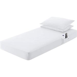 White Bed Cover 39x80 Inches
