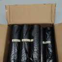 20-30 Gallon Bags Black - 1.28 Mil Thick,30" x 35" Large Garbage Bags 100 Count20+ Gallon Heavy Duty Can Liners Unscented for Kitchen Home Office Commercial Outdoor