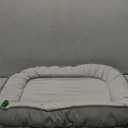 Orthopedic Small Dog Bed,Dog Sofa with Egg Crate Foam Couch Bed with Four-Sided Bolster, Removable Cover & Non-Slip Bottom Grey S (Small (25 x 20 Inch)