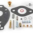 Three T Carburetor Major Repair Kit Carburetor Repair Kit, Carburetor Rebuild Kit For Ford 2N 8N 9N Marvel Schebler TSX33 TSX241