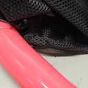 Snorkeling Gear for Adults, 4 in 1 Travel Size Mask Fins Snorkel Set with Panoramic View Anti Fog Mask, Dry Top Snorkel, Trek Fins and Travel Bag, Snorkel Gear for Swimming Diving Snorkeling (Pink/Transparent)