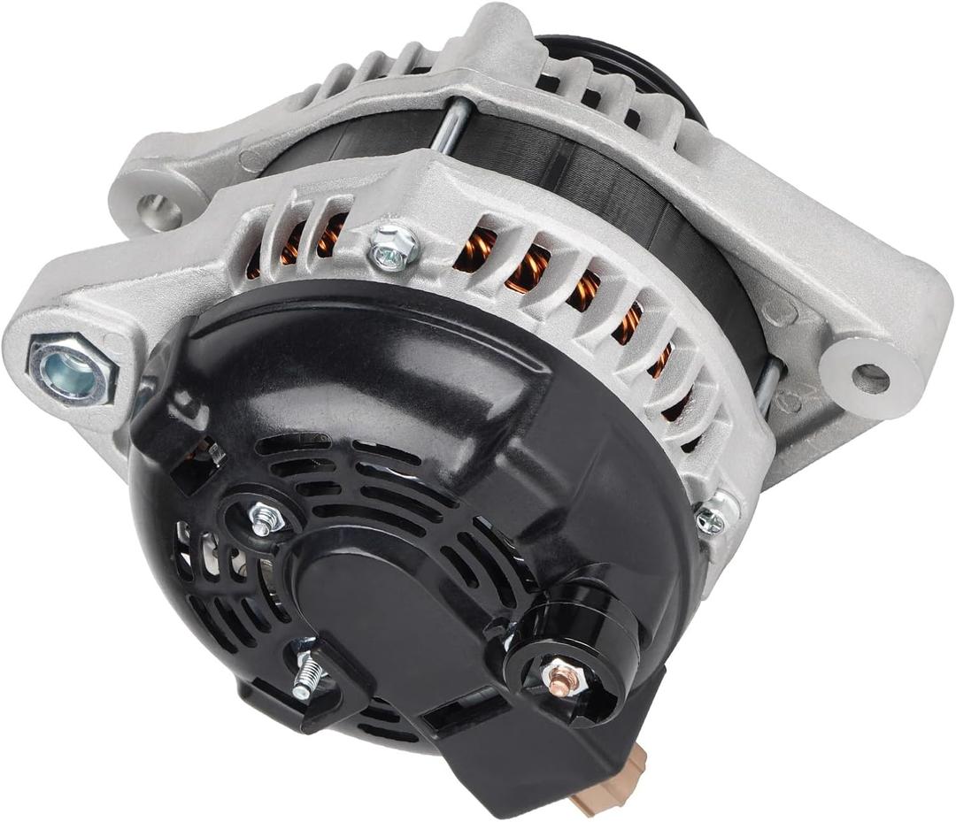 New Alternator Compatible with Hyundai for Elantra 2011-2017, Elantra GT 2013-2017, Elantra Coupe 2013 2014, Fit for Kia for Forte 2014-2016, Soul 2012 2013, Forte5 2015 2016, Forte Koup 2014-2016