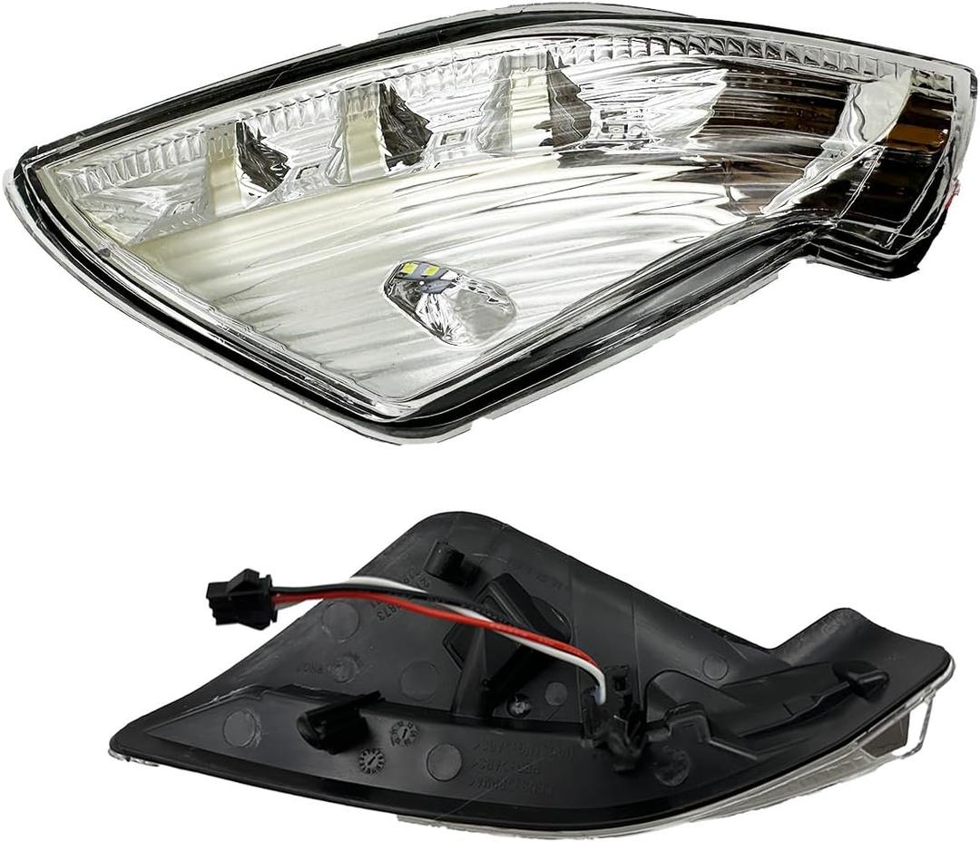 Passenger Right Side LED Rearview Mirror Turn Signal Lamp Compatible with Buick Lacrosse 2009-2015 20760212 Q0EWOTCZNA