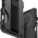 Aulumu G03 Carbon Fiber Magnetic Wallet Card Holder | Magnetic Wallet Compatible with MagSafe | Multi Function  Mobile Phone Stand/Grip | Bottle Opener | RFID Shielding Card