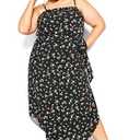 City Chic Women's Plus Size Tamika Print Dress, L