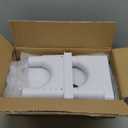 Adjustable Height Potty Step Stool for Adults, Non-Slip Bathroom Squat Aid, Removable Toilet Step for Colon Health, Portable Squat Stool, Family Health Accessory (White-1PCS)