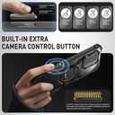 i-Blason Armorbox for iPhone 16 Case MagSafe [Camera Control Capture Button] [Built-in Screen Protector] [Camera Cover Stand] Full-Body Military Protection Magnetic Phone Case for iPhone 16, Black