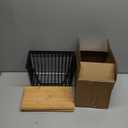 2 Pack Onion and Potato Storage Bins, Stackable Pantry Organizers Storage, Large Wire Storage Basket for Onion, Potato, Fruit, Vegetables