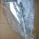 Young Marine Galvanized Fluke Style Anchor Kit Includes Galvanized Fluke Anchor, Rope, Shackles, Chain 8LB 10LB 13LB (For Boat 20-32FT, 13 LB)