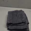 GLAMBURG 100% Cotton Ultra Soft 6 Pack Towel Set, Contains 2 Bath Towels 28x55 Inches, 2 Hand Towels 16x24 Inches & 2 Wash Coths 12x12 Inches, Compact Absorbent Lightweight & Quickdry - Charcoal Grey